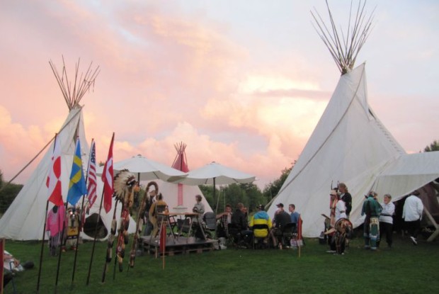 Århus Powwow på Eagleroad i Skanderborg